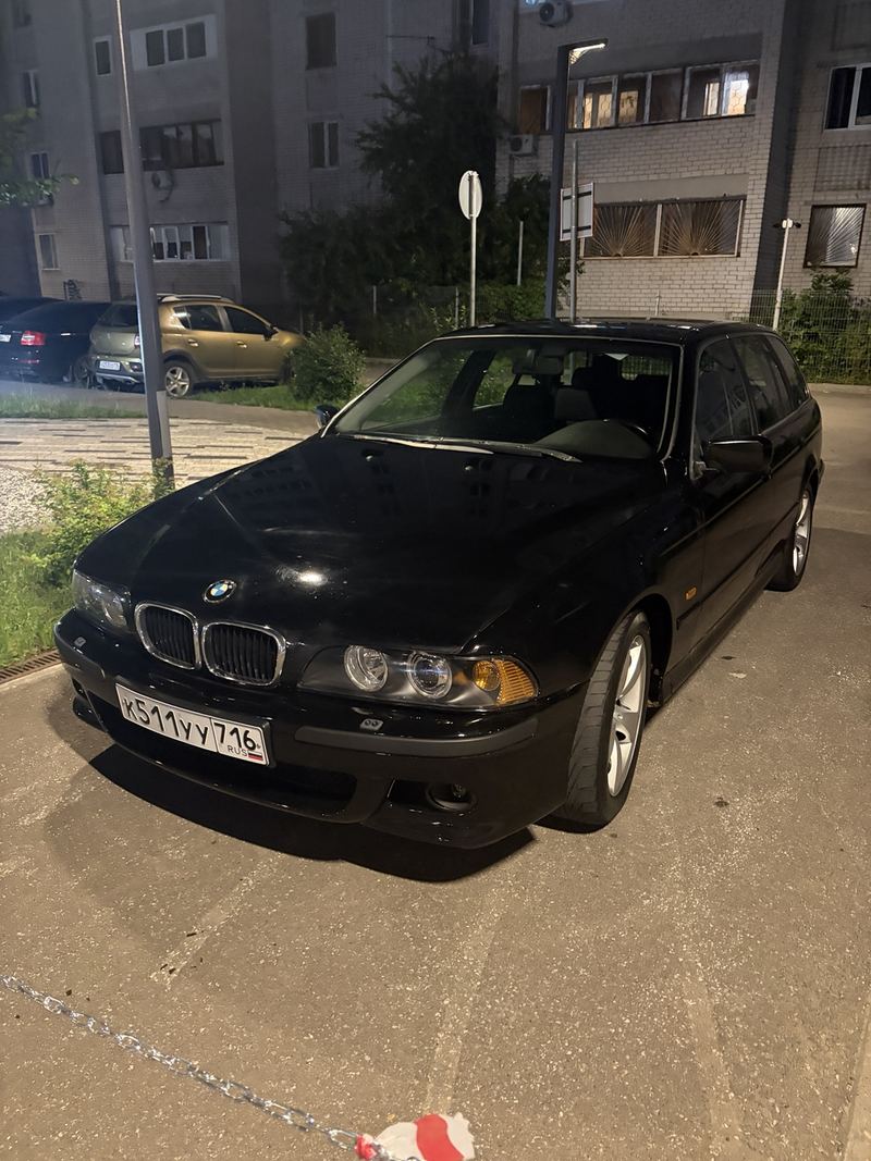 Универсал BMW для зоотакси в Казани, вид спереди